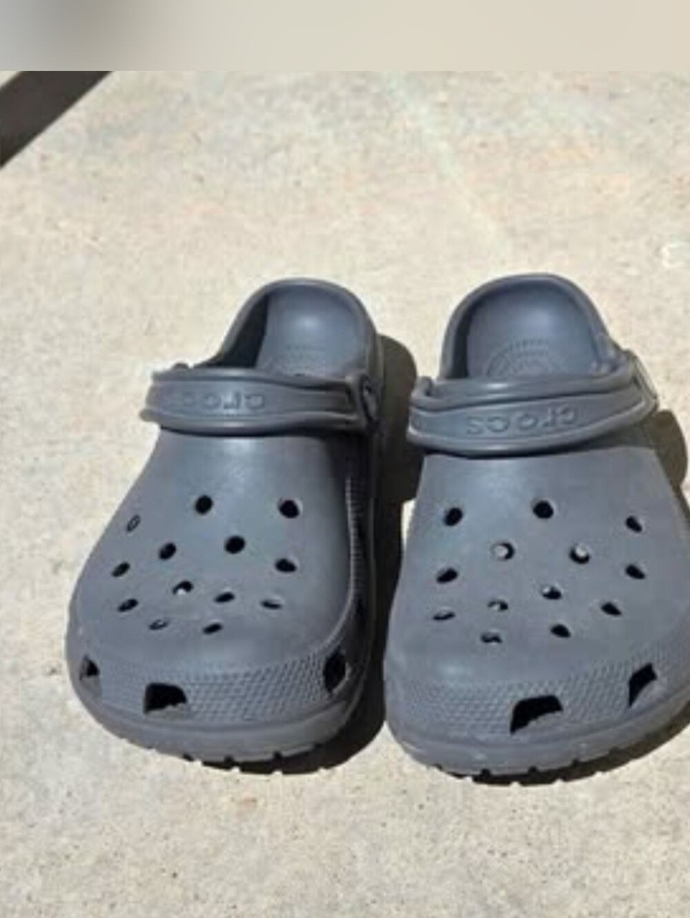 Gray Crocs - Picture 2 of 4